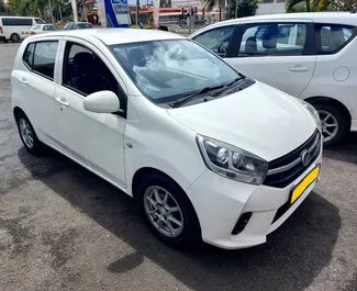 Wynajem samochodu Perodua Axia nr 7330 (Automatyczna) na lotnisku na Mauritiusie, z silnikiem 1,0l. Benzyna ➤ Bezpośrednio od Jaabir na Mauritiusie.