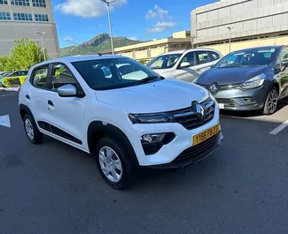 Wynajem samochodu Renault KWID nr 7373 (Automatyczna) na lotnisku na Mauritiusie, z silnikiem 1,2l. Benzyna ➤ Bezpośrednio od Jeff na Mauritiusie.