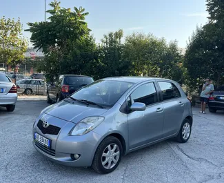 Wynajmij Toyota Yaris 2009 w Albanii. Paliwo: Diesel. Moc: 90 KM ➤ Koszt od 35 EUR za dobę.