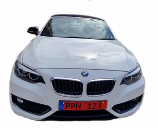 Wypożyczalnia BMW 218i Cabrio w Pafos, Cypr ✓ Nr 7899. ✓ Skrzynia Automatyczna ✓ Opinii: 1.