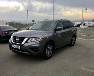 Wynajmij Nissan Pathfinder 2020 w Gruzji. Paliwo: Benzyna. Moc: 284 KM ➤ Koszt od 201 GEL za dobę.