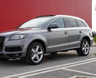 Wypożyczalnia Audi Q7 w Tiranie, Albania ✓ Nr 7806. ✓ Skrzynia Automatyczna ✓ Opinii: 0.