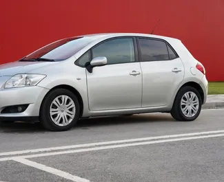 Wypożyczalnia Toyota Auris w Tiranie, Albania ✓ Nr 7860. ✓ Skrzynia Automatyczna ✓ Opinii: 0.