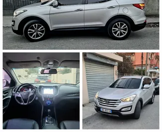 Wypożyczalnia Hyundai Santa Fe w Tiranie, Albania ✓ Nr 8038. ✓ Skrzynia Automatyczna ✓ Opinii: 0.