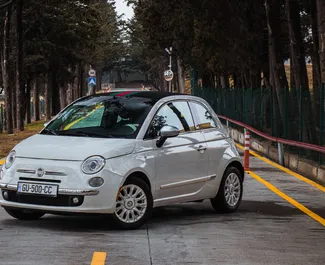 Wypożyczalnia Fiat 500 Cabrio w Tbilisi, Gruzja ✓ Nr 8034. ✓ Skrzynia Automatyczna ✓ Opinii: 1.