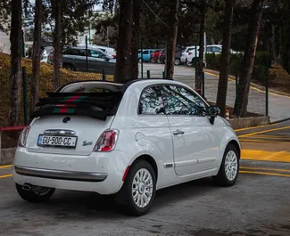 Wynajem samochodu Fiat 500 Cabrio nr 8034 (Automatyczna) w Tbilisi, z silnikiem 1,4l. Benzyna ➤ Bezpośrednio od Tamta w Gruzji.