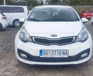 Wynajem samochodu Kia Rio nr 8366 (Manualna) na lotnisku w Belgradzie, z silnikiem 1,4l. Benzyna ➤ Bezpośrednio od Suzana w Serbii.