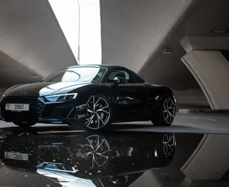 Wypożyczalnia Audi R8 Cabrio w Dubaju, ZEA ✓ Nr 8420. ✓ Skrzynia Automatyczna ✓ Opinii: 0.