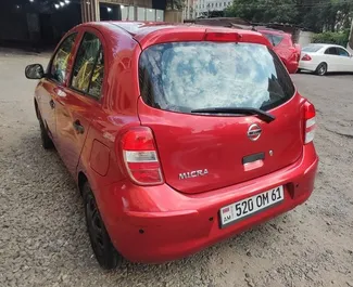 Wynajmij Nissan Micra 2014 w Armenii. Paliwo: Benzyna. Moc: 80 KM ➤ Koszt od 33 USD za dobę.