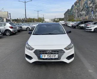 Wynajem samochodu Hyundai Accent nr 8348 (Automatyczna) na lotnisku w Tbilisi, z silnikiem 1,6l. Benzyna ➤ Bezpośrednio od Beka w Gruzji.