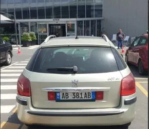 Wynajmij Peugeot 407 SW 2007 w Albanii. Paliwo: Diesel. Moc: 136 KM ➤ Koszt od 30 EUR za dobę.