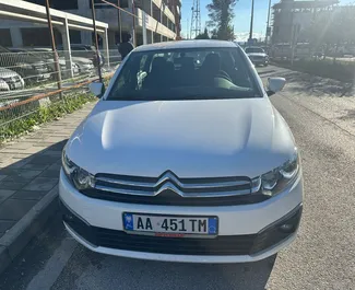 Wypożyczalnia Citroen C-Elysee w Tiranie, Albania ✓ Nr 8380. ✓ Skrzynia Manualna ✓ Opinii: 0.