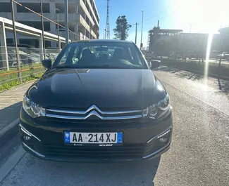 Wypożyczalnia Citroen C-Elysee w Tiranie, Albania ✓ Nr 8376. ✓ Skrzynia Manualna ✓ Opinii: 0.