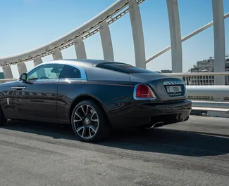 Rolls-Royce Wraith 2019 do wynajęcia w Dubaju. Limit przebiegu 250 km/dzień.