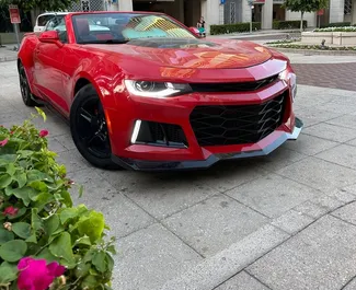 Chevrolet Camaro Cabrio – samochód kategorii Premium, Luksusowy, Cabrio na wynajem w ZEA ✓ Depozyt 2000 AED ✓ Ubezpieczenie: OC, CDW, SCDW, Pasażerowie, Od Kradzieży, Bez Depozytu.