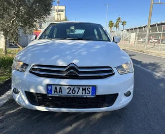 Wypożyczalnia Citroen C-Elysee w Tiranie, Albania ✓ Nr 8378. ✓ Skrzynia Manualna ✓ Opinii: 0.