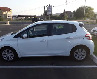 Wynajem samochodu Peugeot 208 nr 8788 (Automatyczna) w Podgoricy, z silnikiem 1,4l. Diesel ➤ Bezpośrednio od Bojan w Czarnogórze.