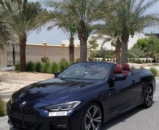 Wypożyczalnia BMW 420i Cabrio w Dubaju, ZEA ✓ Nr 8556. ✓ Skrzynia Automatyczna ✓ Opinii: 0.