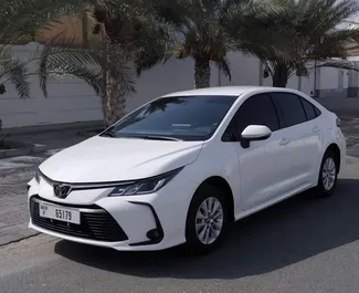 Wypożyczalnia Toyota Corolla Sedan w Dubaju, ZEA ✓ Nr 8621. ✓ Skrzynia Automatyczna ✓ Opinii: 0.