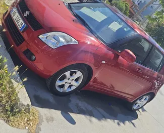 Wynajmij Suzuki Swift 2007 w Albanii. Paliwo: Benzyna. Moc: 84 KM ➤ Koszt od 18 EUR za dobę.