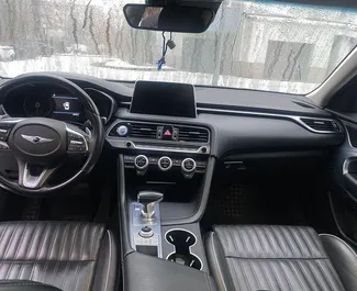 Wynajmij Genesis G70 2019 w Rosji. Paliwo: Benzyna. Moc: 197 KM ➤ Koszt od 3490 RUB za dobę.