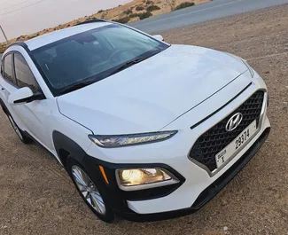 Hyundai Kona 2019 do wynajęcia w Dubaju. Limit przebiegu 200 km/dzień.