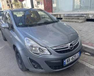 Wypożyczalnia Opel Corsa na lotnisku w Tiranie, Albania ✓ Nr 9416. ✓ Skrzynia Manualna ✓ Opinii: 0.