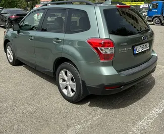 Subaru Forester 2016 do wynajęcia w Tbilisi. Limit przebiegu nieograniczony.