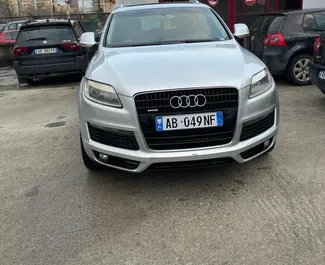 Wynajem samochodu Audi Q7 nr 10043 (Automatyczna) na lotnisku w Tiranie, z silnikiem 3,0l. Diesel ➤ Bezpośrednio od Armand w Albanii.
