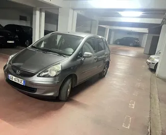 Wypożyczalnia Honda Jazz na lotnisku w Tiranie, Albania ✓ Nr 10048. ✓ Skrzynia Automatyczna ✓ Opinii: 0.