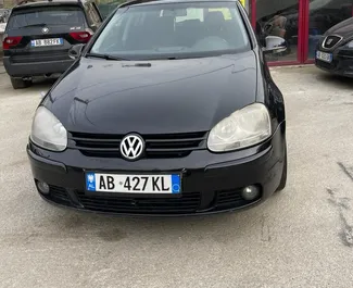 Wynajem samochodu Volkswagen Golf 5 nr 10040 (Automatyczna) na lotnisku w Tiranie, z silnikiem 1,9l. Diesel ➤ Bezpośrednio od Armand w Albanii.