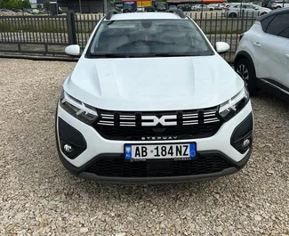 Wypożyczalnia Dacia Sandero Stepway na lotnisku w Tiranie, Albania ✓ Nr 10072. ✓ Skrzynia Automatyczna ✓ Opinii: 0.