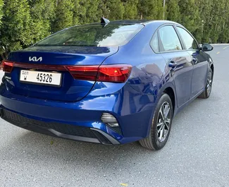 Wynajmij Kia Forte 2022 w ZEA. Paliwo: Benzyna. Moc: 150 KM ➤ Koszt od 95 AED za dobę.