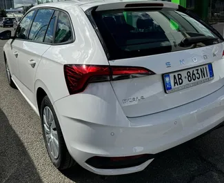 Skoda Scala – samochód kategorii Komfort na wynajem w Albanii ✓ Depozyt 300 EUR ✓ Ubezpieczenie: OC, CDW, SCDW, FDW, Od Kradzieży, Zagranica, Młody.