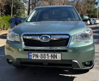 Wynajem samochodu Subaru Forester nr 10065 (Automatyczna) w Tbilisi, z silnikiem 2,5l. Benzyna ➤ Bezpośrednio od Nini w Gruzji.