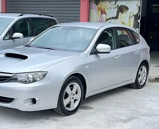 Wypożyczalnia Subaru Impreza na lotnisku w Tiranie, Albania ✓ Nr 10049. ✓ Skrzynia Manualna ✓ Opinii: 1.