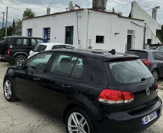 Wynajem samochodu Volkswagen Golf 6 nr 10311 (Automatyczna) na lotnisku w Tiranie, z silnikiem 1,6l. Diesel ➤ Bezpośrednio od Enea w Albanii.