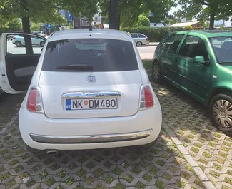 Wypożyczalnia Fiat 500 w Niksicu, Czarnogóra ✓ Nr 10474. ✓ Skrzynia Manualna ✓ Opinii: 2.