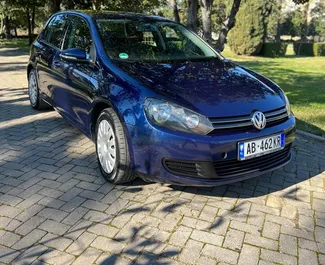 Wynajem samochodu Volkswagen Golf 6 nr 10424 (Automatyczna) w Tiranie, z silnikiem 1,6l. Diesel ➤ Bezpośrednio od Rei w Albanii.