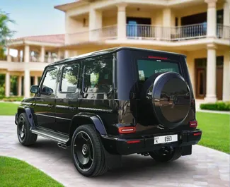 Mercedes-Benz G63 AMG – samochód kategorii Premium, Luksusowy, SUV na wynajem w ZEA ✓ Depozyt 3000 AED ✓ Ubezpieczenie: OC, CDW.