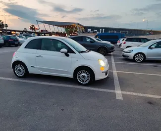 Wynajem samochodu Fiat 500 nr 10592 (Manualna) w Tiranie, z silnikiem 1,2l. Benzyna ➤ Bezpośrednio od Oltjon w Albanii.