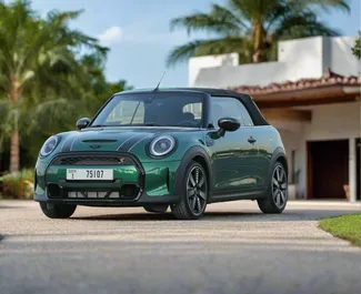 Wypożyczalnia Mini Cooper S Cabrio w Dubaju, ZEA ✓ Nr 10538. ✓ Skrzynia Automatyczna ✓ Opinii: 0.