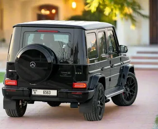 Mercedes-Benz G63 AMG – samochód kategorii Premium, Luksusowy, SUV na wynajem w ZEA ✓ Depozyt 3000 AED ✓ Ubezpieczenie: OC, CDW.