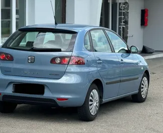 Wynajmij SEAT Ibiza 2008 w Albanii. Paliwo: Diesel. Moc: 90 KM ➤ Koszt od 20 EUR za dobę.