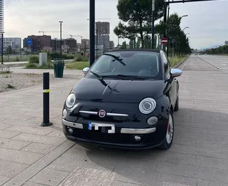 Wypożyczalnia Fiat 500 Cabrio w Tiranie, Albania ✓ Nr 10509. ✓ Skrzynia Automatyczna ✓ Opinii: 0.