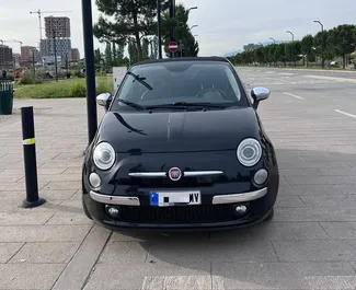 Wynajem samochodu Fiat 500 Cabrio nr 10509 (Automatyczna) w Tiranie, z silnikiem 1,4l. Gaz ➤ Bezpośrednio od Armand w Albanii.