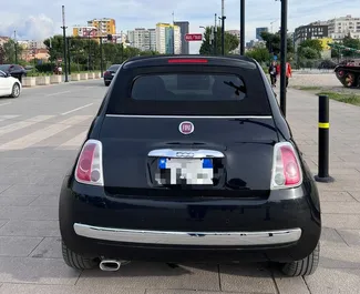 Fiat 500 Cabrio – samochód kategorii Ekonomiczny, Komfort, Cabrio na wynajem w Albanii ✓ Bez Depozytu ✓ Ubezpieczenie: OC, FDW, Zagranica.