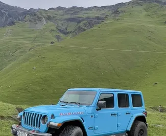 Wynajmij Jeep Wrangler Rubicon 2021 w Gruzji. Paliwo: Benzyna. Moc: 275 KM ➤ Koszt od 265 GEL za dobę.