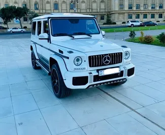 Mercedes-Benz G63 AMG – samochód kategorii Premium, Luksusowy, SUV na wynajem w Azerbejdżanie ✓ Depozyt 500 AZN ✓ Ubezpieczenie: OC.