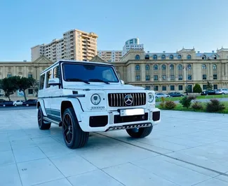 Wynajem samochodu Mercedes-Benz G63 AMG nr 10775 (Automatyczna) w Baku, z silnikiem 5,5l. Benzyna ➤ Bezpośrednio od Gurban w Azerbejdżanie.